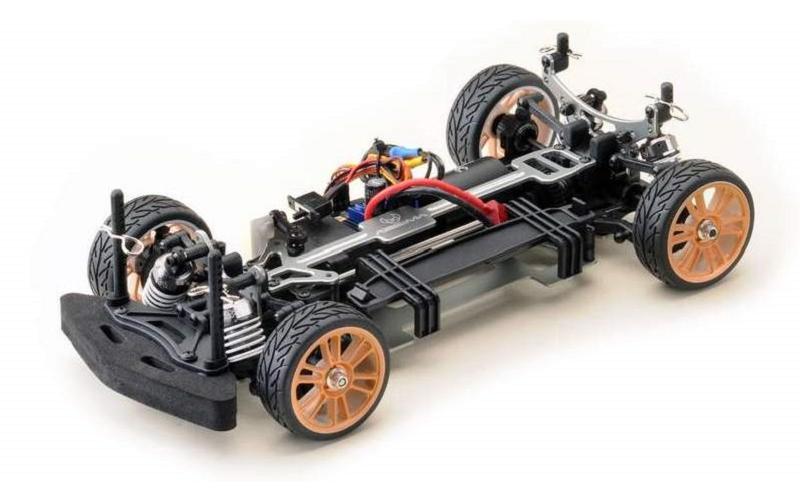 Tourenwagen Fun Maker, Brushless, Grau 1:16, RTR<br>4WD Musclecar im Massstab 1:16