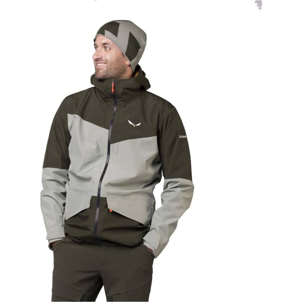 Veste randonnée SALEWA PUEZ GTX 2L JACKET DARK OLIVE