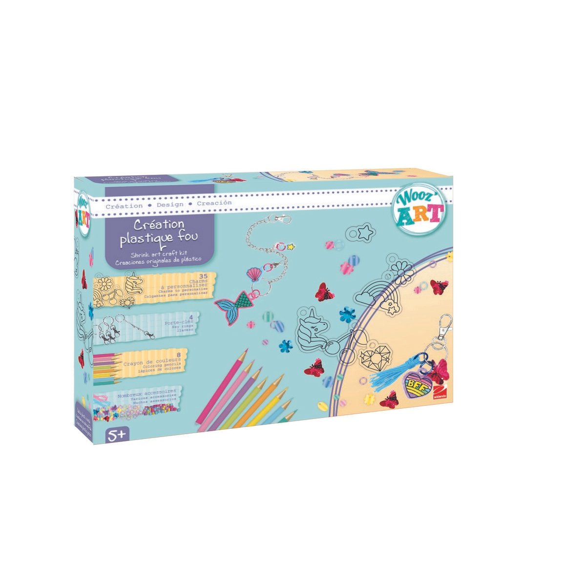 Coffret création plastique fou