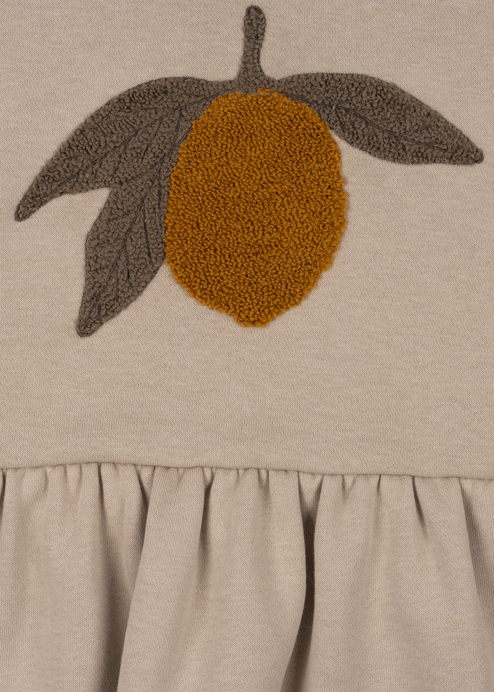 Lou sweaterkjole - oxford tan - 2Y