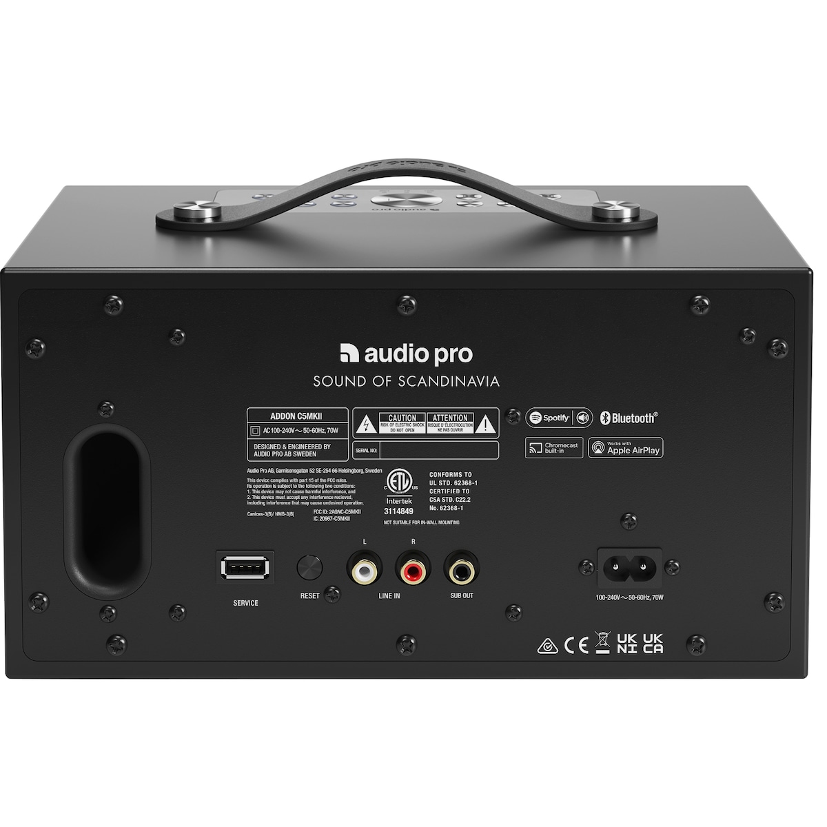 Audio Pro C5 MKII høyttaler 15270 (sort)