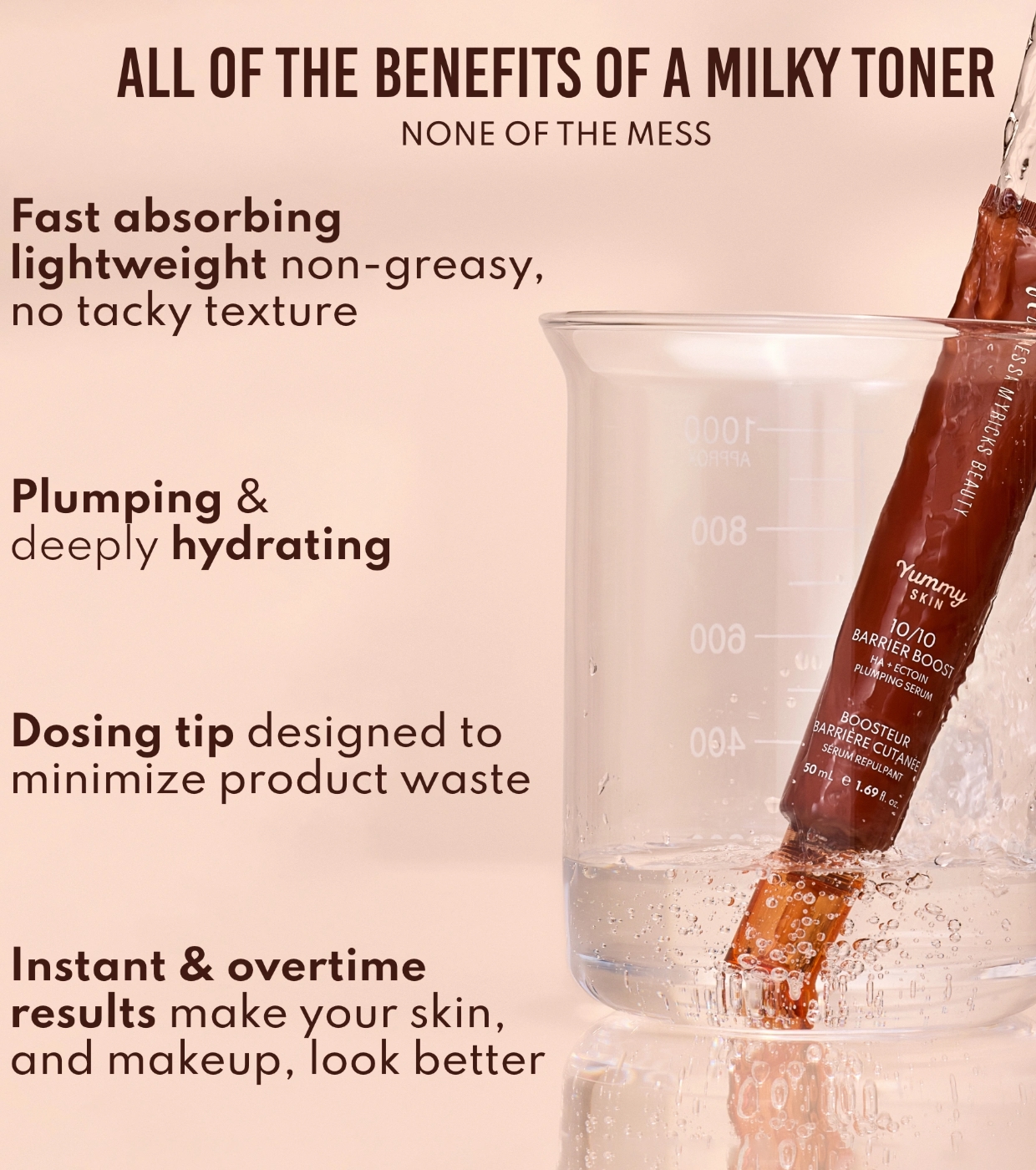 Danessa Myricks Beauty - *Yummy Skin* - Sérum Leve Reforçador de Barreira 10-10