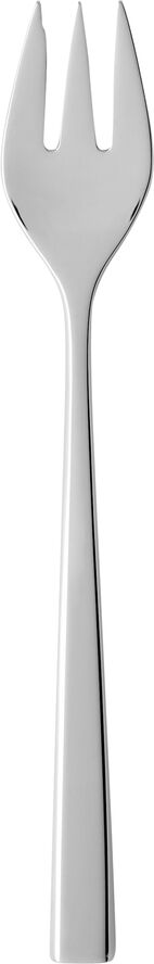Gense Fuga kagegaffel mat/blank stål L15,5cm Rustfrit stål