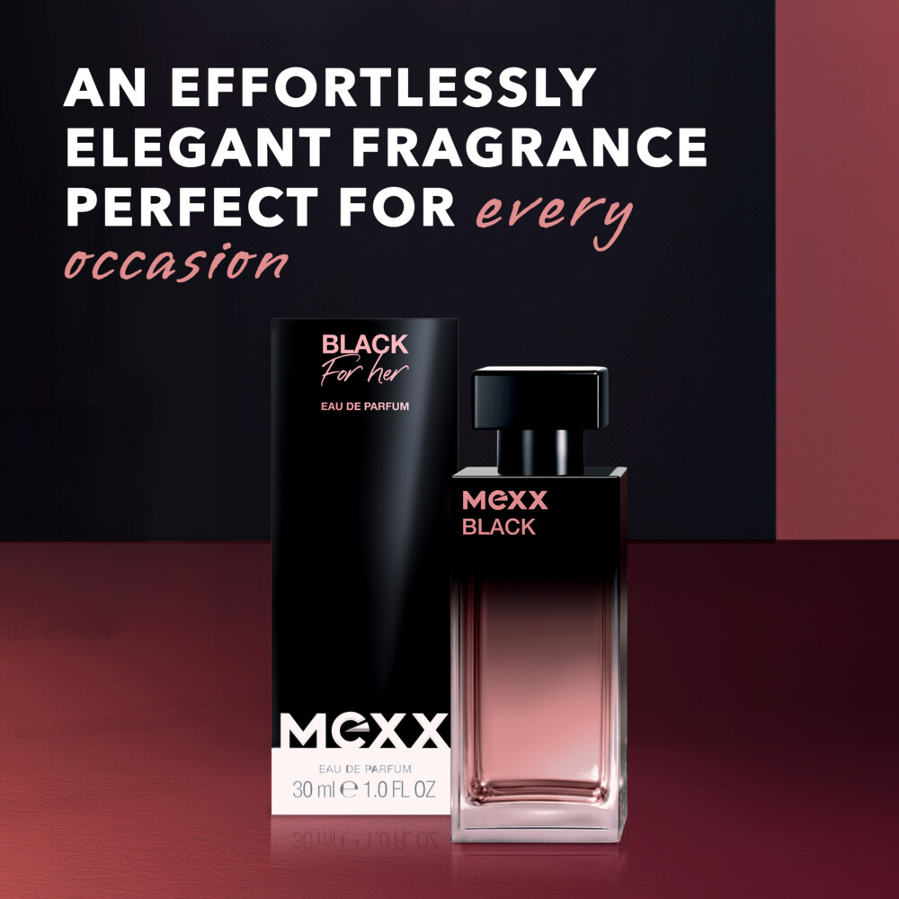 Mexx Black for Woman Eau de Parfum Spray30 ml