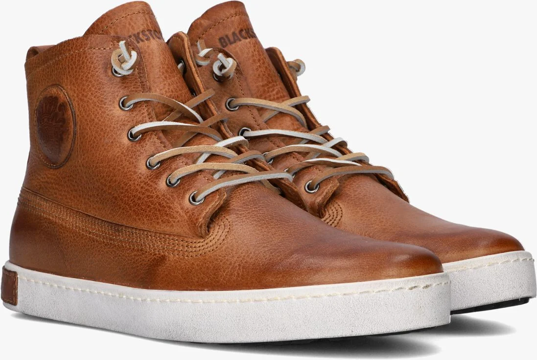 BLACKSTONE cognac blackstone lage sneakers icon