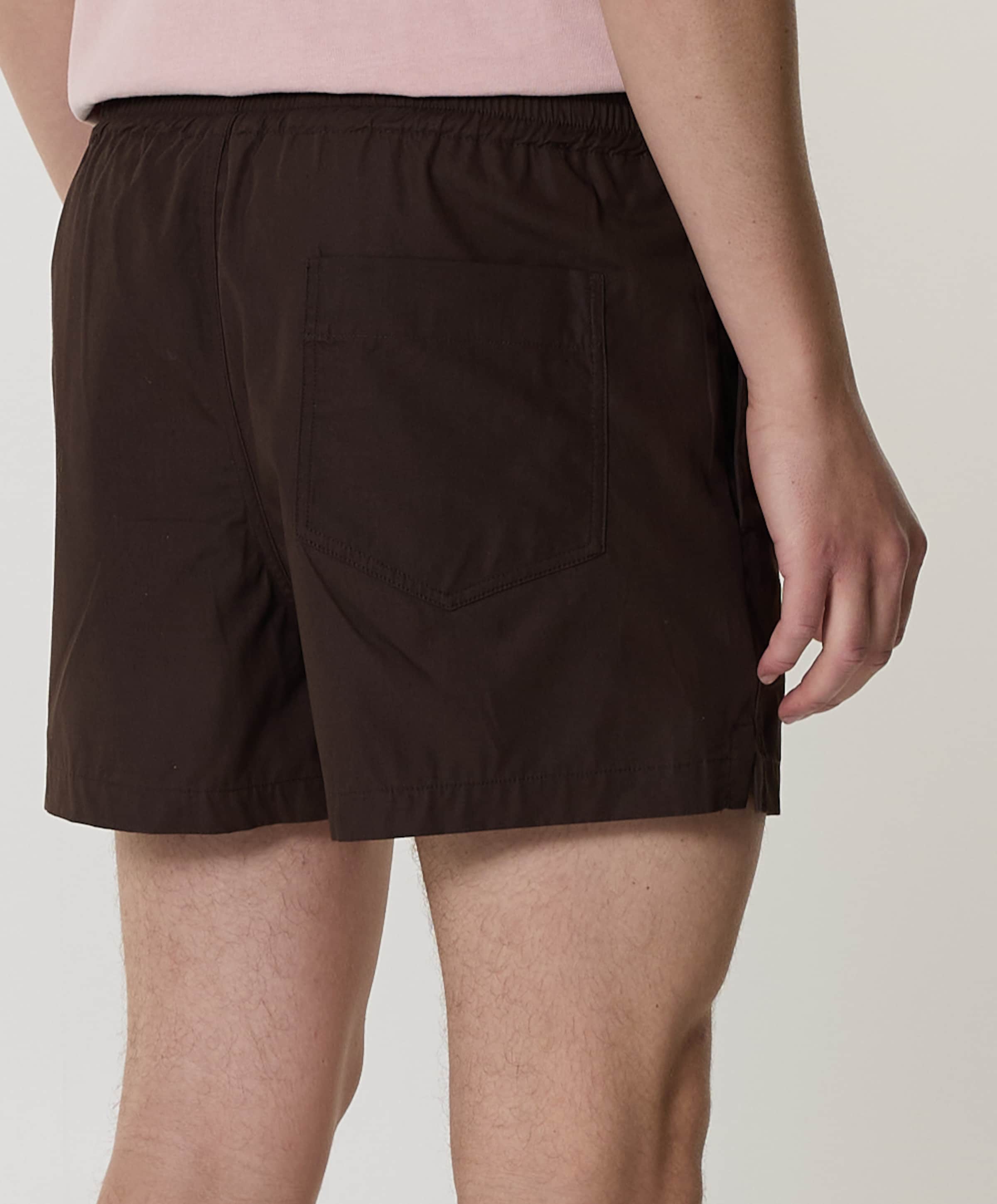 A.P.C. Utility Boxer Short Homme heren korte broek bruin
