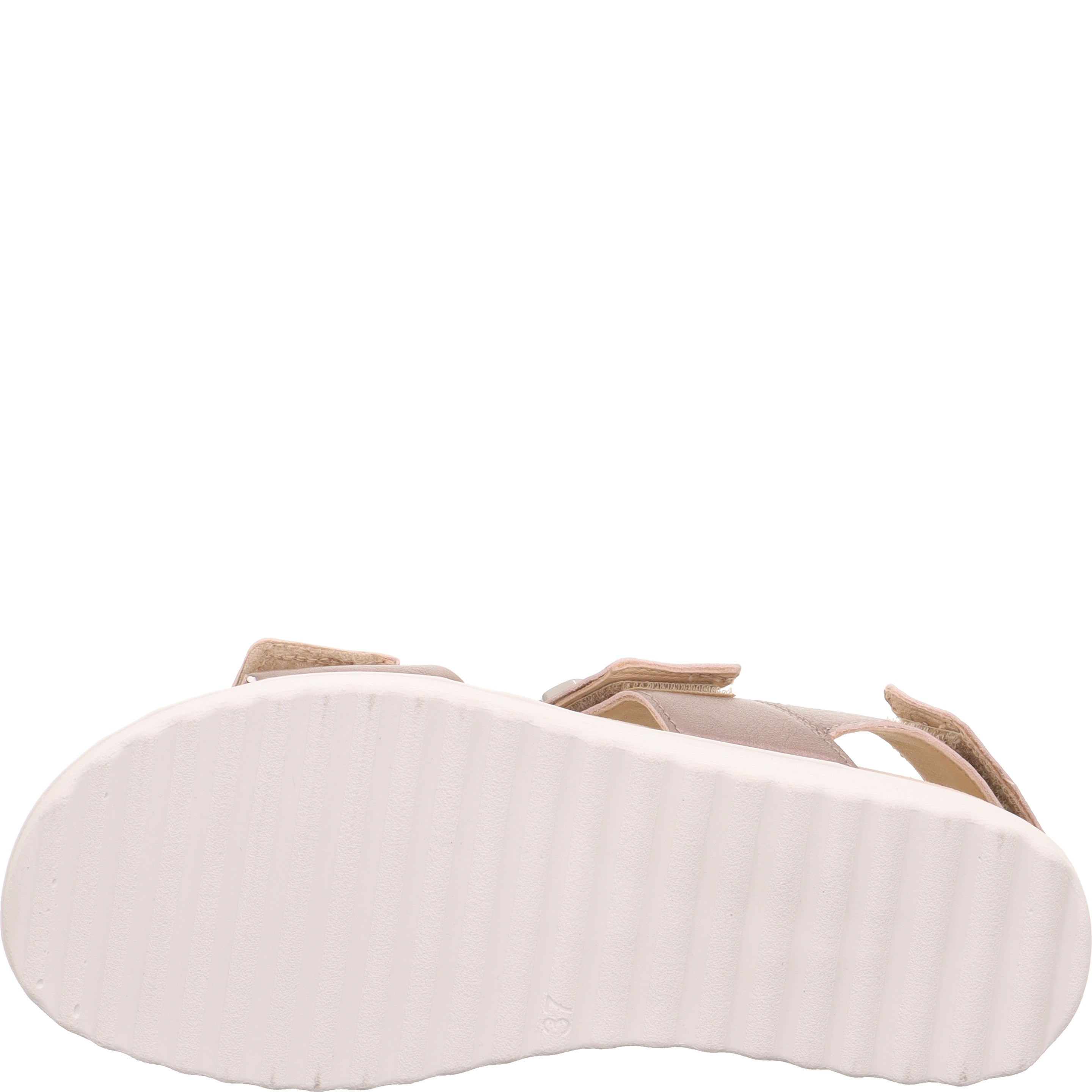 legero MOVE Damen  Sandale mit Klettverschluss - Farbe: Metallic Rose - Größe: 41