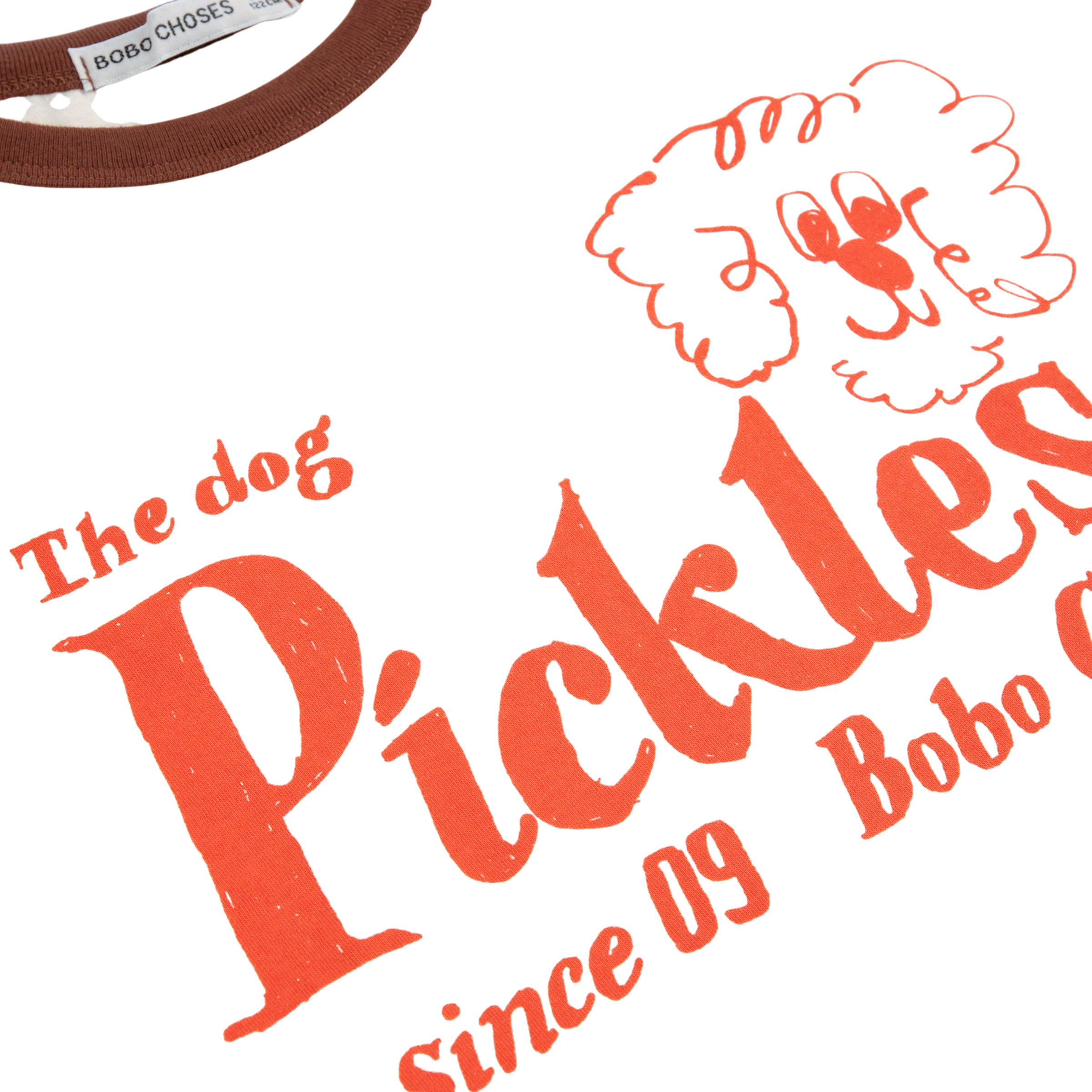 T-Shirt Pickles The Dog Offwhite