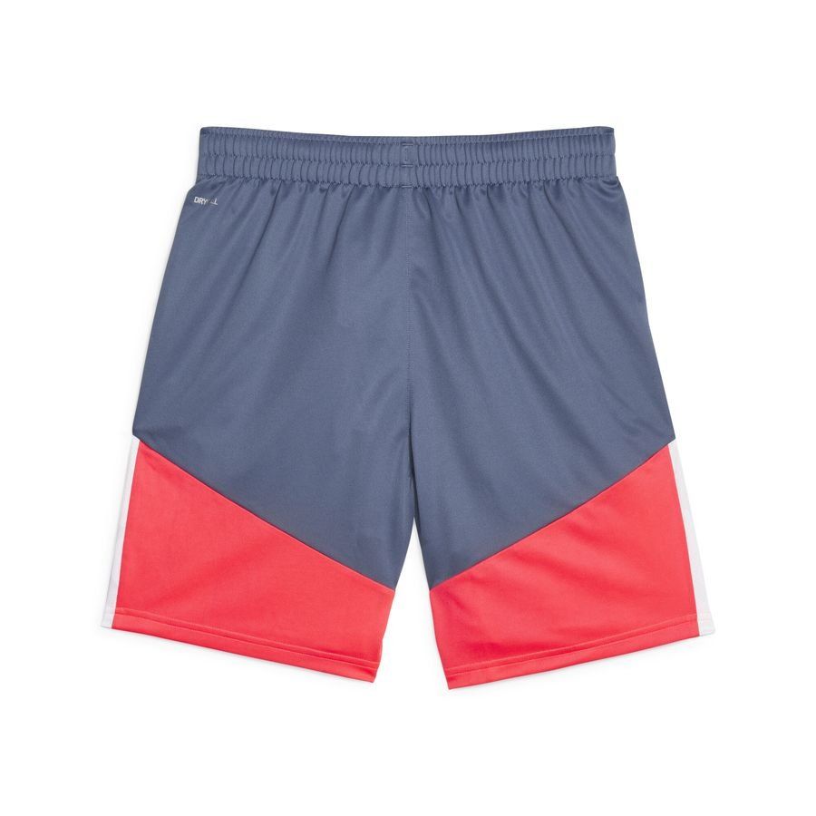 PUMA Short d'Entraînement IndividualCUP - Bleu/Blanc/Fire Orchid
