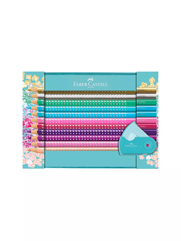 FABER-CASTELL Geschenkset Sparkle Buntstifte keine Farbe