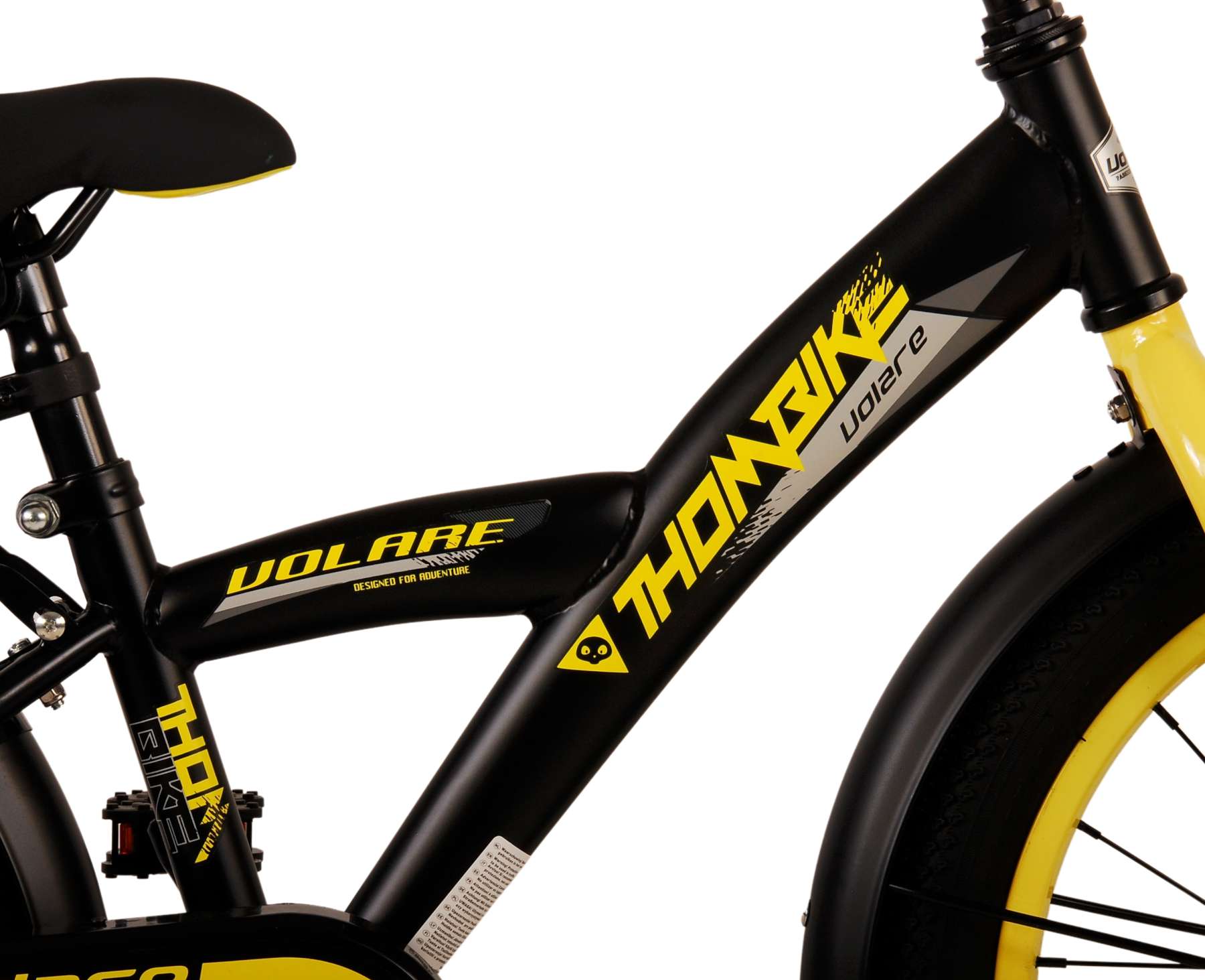 TPFSports Thombike Kinderfahrrad - Jungen - 18 Zoll - Rücktritt + Handbremse - Schwarz Grün