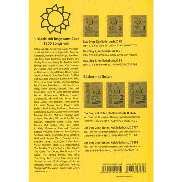 Edition Dux Das Ding 3 mit Noten