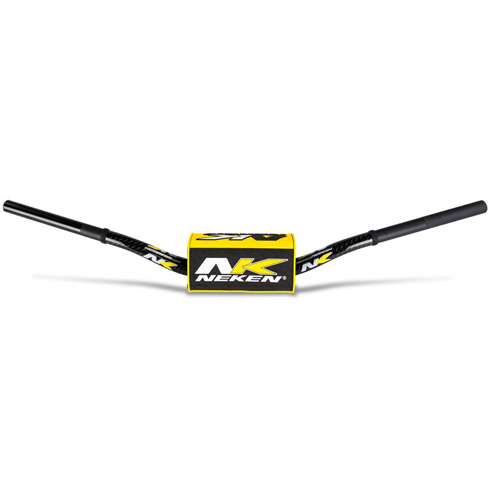 Neken - Guidon K-Bar - diamètre variable design conique Noir / Jaune