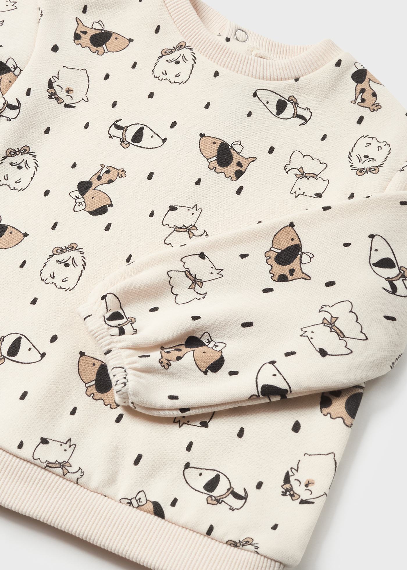 Conjunto de moletom infantil de 3 peças