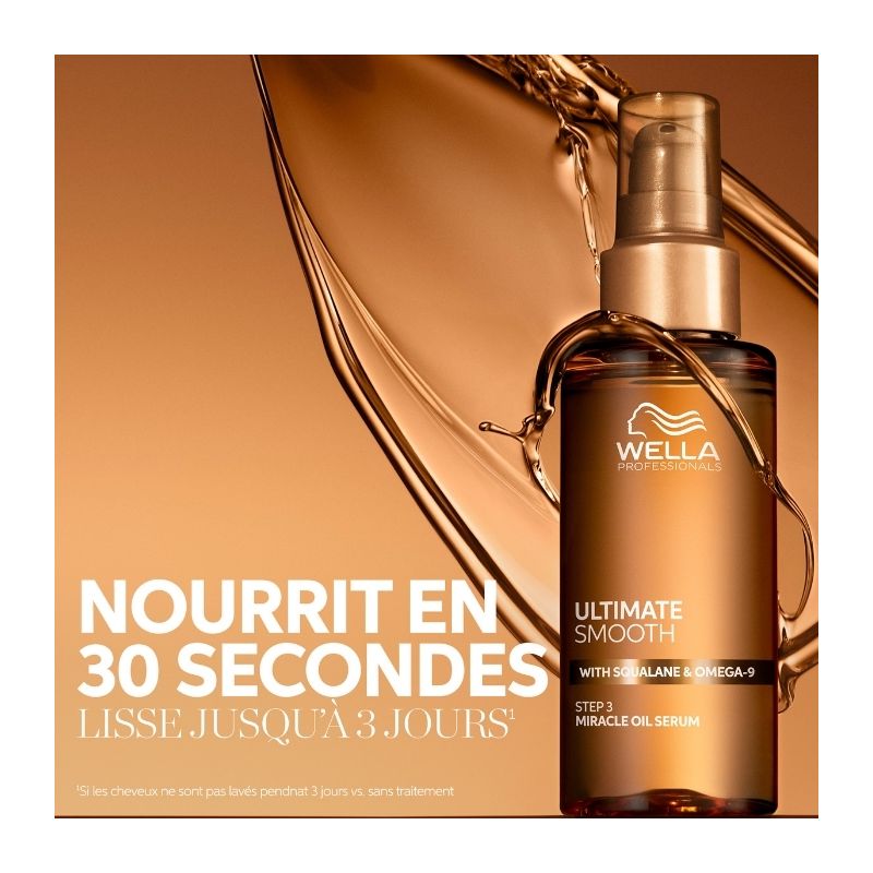 Sérum Huile Miracle Ultimate Smooth Wella 100ml