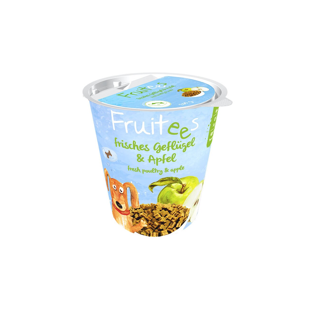 bosch Fruitees Banane 4x200g Frisches Geflügel und Apfel