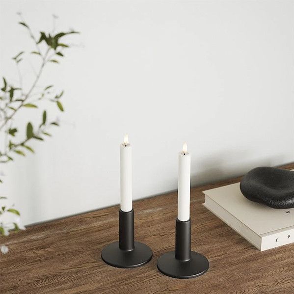 Deluxe Homeart - Led Kaars Wit 2.2 x 15 cm