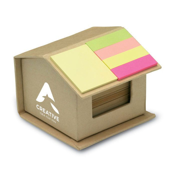 GiftRetail MO7304 - RECYCLOPAD Stickers collants recyclés