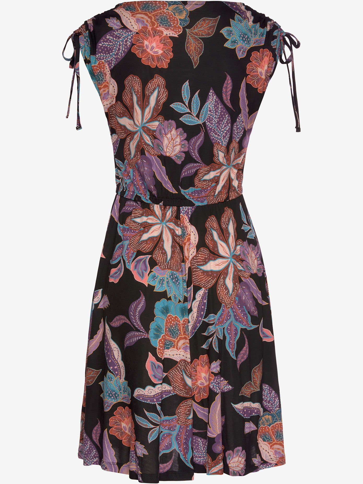 Robe en jersey encolure ronde