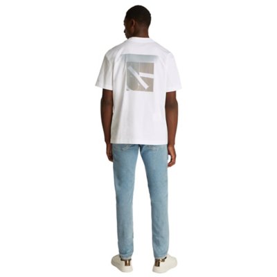 Tee-shirt à manches courtes homme Soft Layered Monogram CALVIN KLEIN