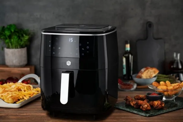 OBH Nordica Easy Fry & Grill FW2018S0 3in1 Steam  - Varmluftsrister - 6.5 liter - sort