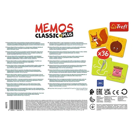 Trefl Memos Classic & Plus - Logik