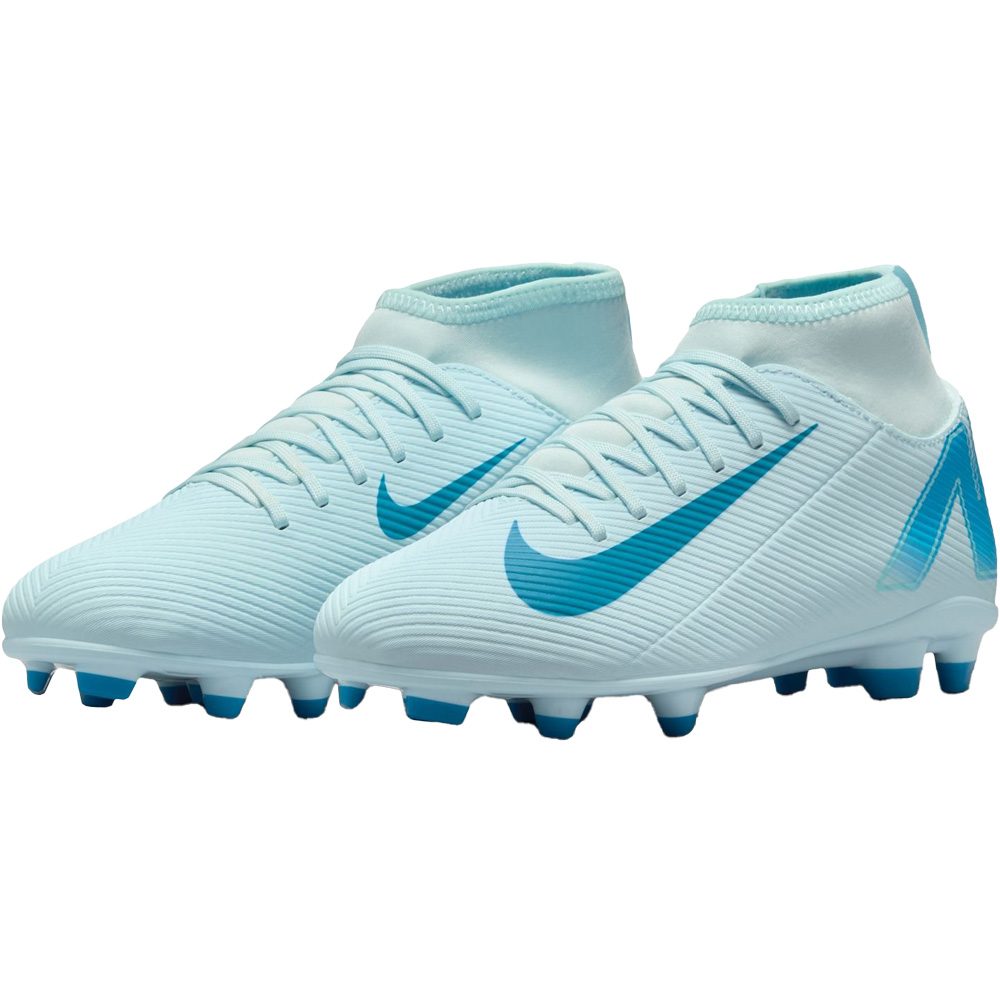 Nike Mercurial Jr. Superfly 10 Club FG/MG Fußballschuhe Kinder glacier blue
