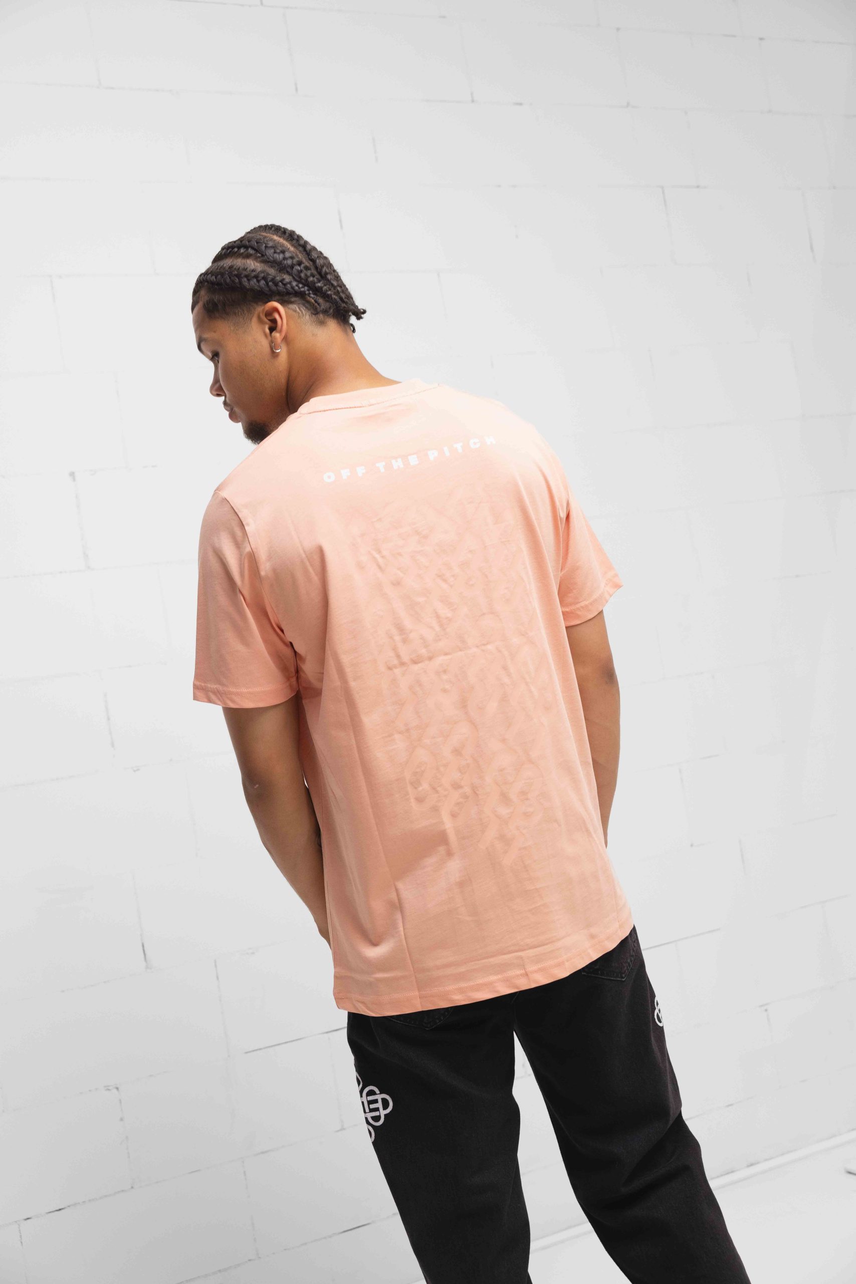 Off The Pitch Blackburn T-Shirt Heren Roze