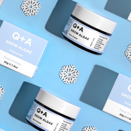 Q+A Snow Algae Intensive Face Cream