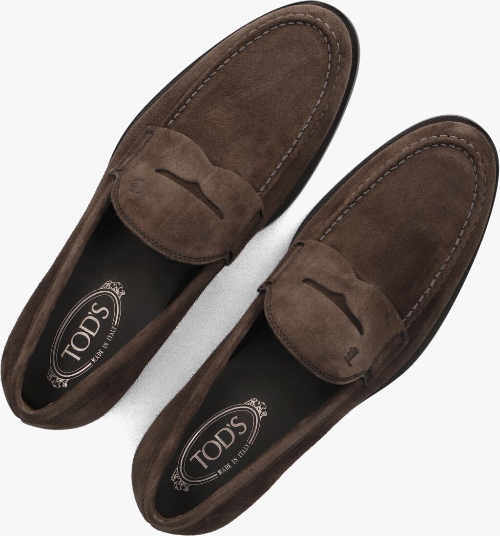 bruine tod's instappers xxm0zf0q920re0s800