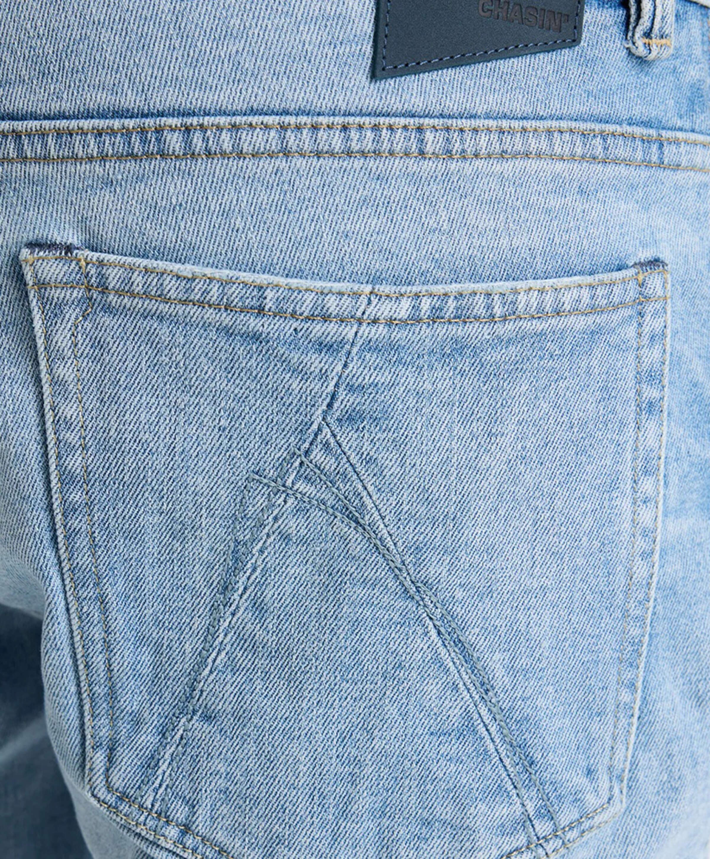 Chasin' EVAN FADE heren jeans blauw