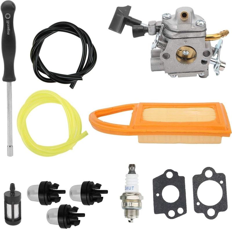 Carb Kit - Carburateur met Luchtkanaal - Aluminium - Geschikt voor Stihl BR500 BR550 BR600