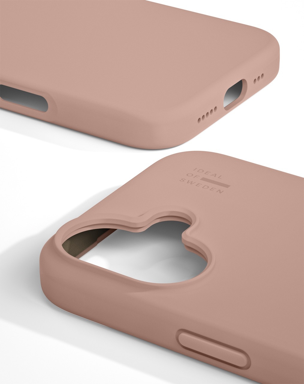 iPhone 16 MagSafe Silikon Hülle Case Recycled (IDSICMS-I2461-408) - Blush Pink