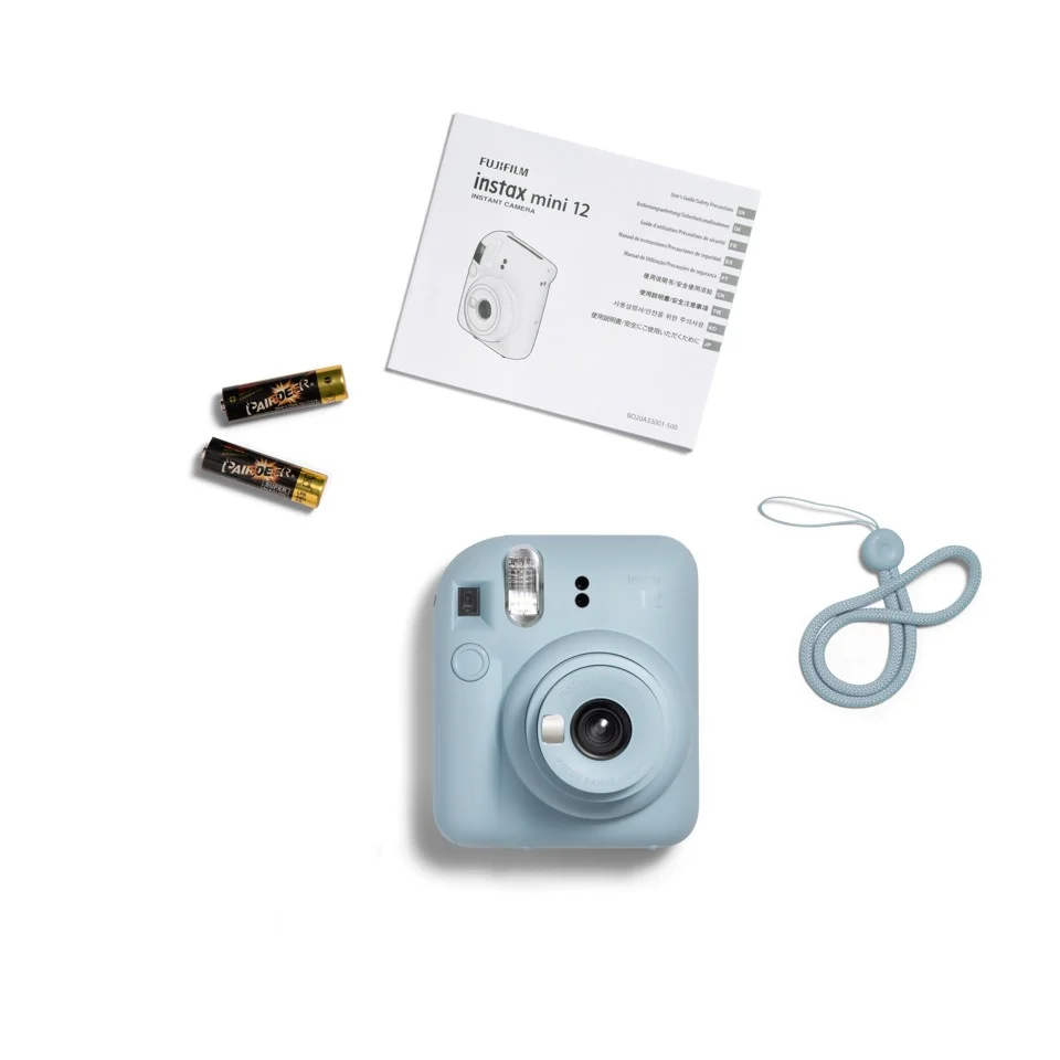 Fuji - Instax Mini 12 Instant Camera - Pastel Blue