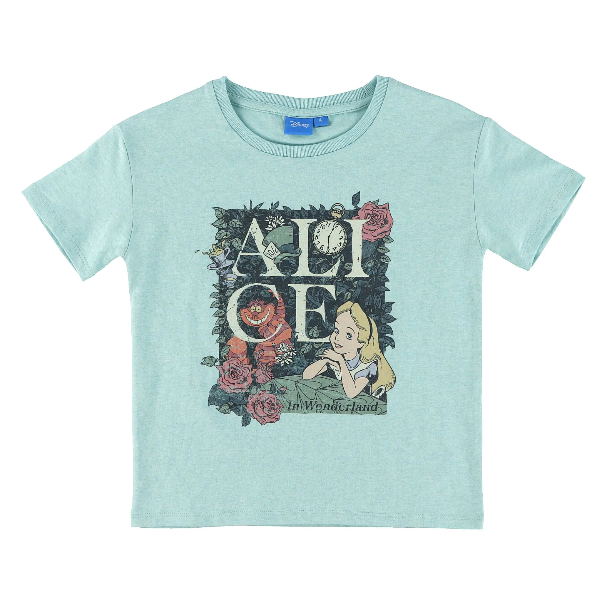 T-Shirt Alice au Pays des Merveilles 2-8ans
