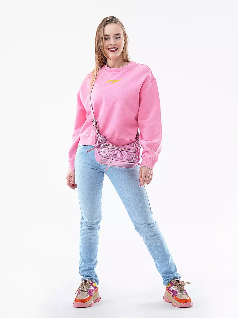 MUD JEANS Jeans Straight Fit FAYE hellblau