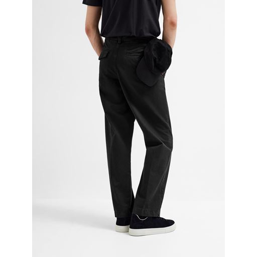 Selected Homme 220-Loose Art Bukser, Black, W31/L32