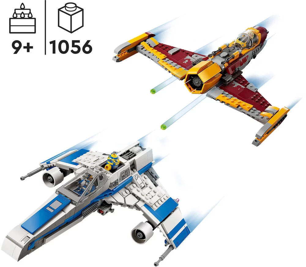LEGO®STAR WARS™ 75364 - L'E-WING DE LA NOUVELLE REPUBLIQUE CONTE LE CHASSEUR DE SHI