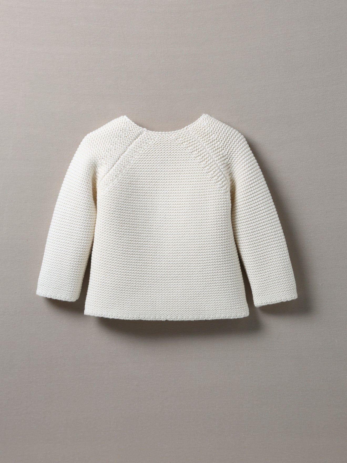 Gilet Bébé en laine et coton bio