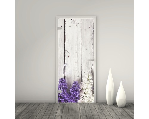 Pertura glazen deur Mynd Flowers 70,9 x 197,2 x 0,8 cm DIN Links
