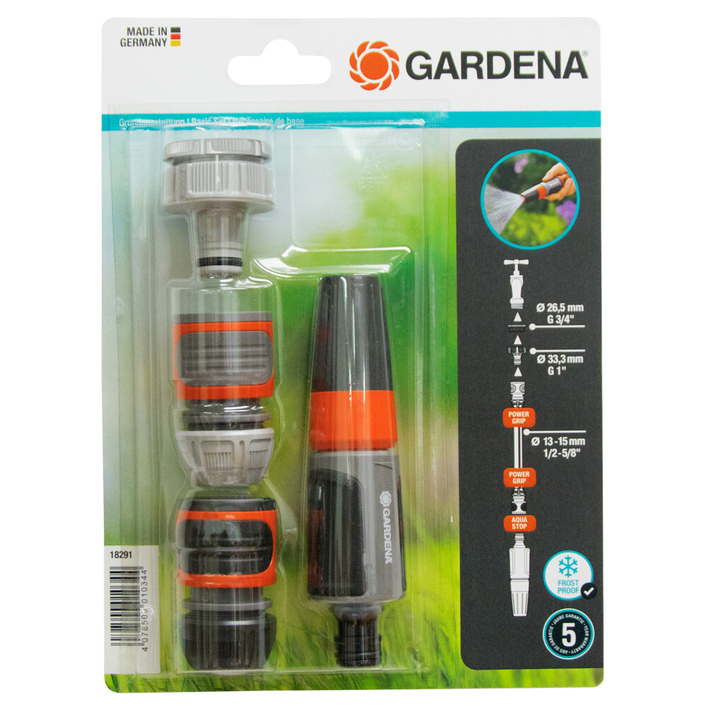 Gardena Startset Tuinslang Aansluitingen