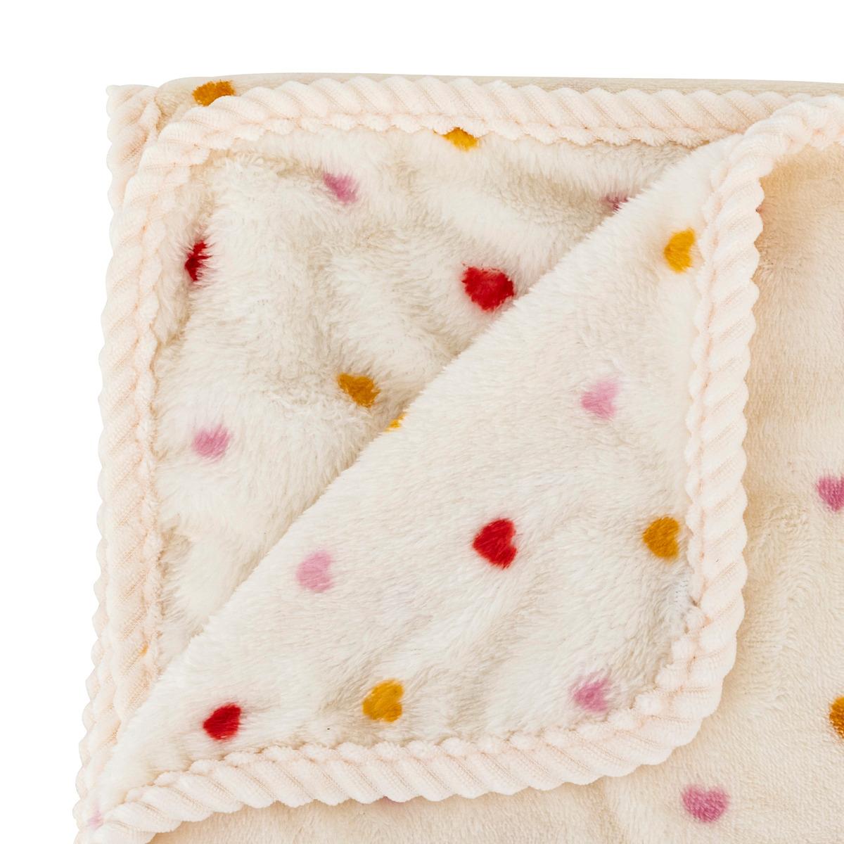 PLAID AMOUR FLANELLE 75X100CM
