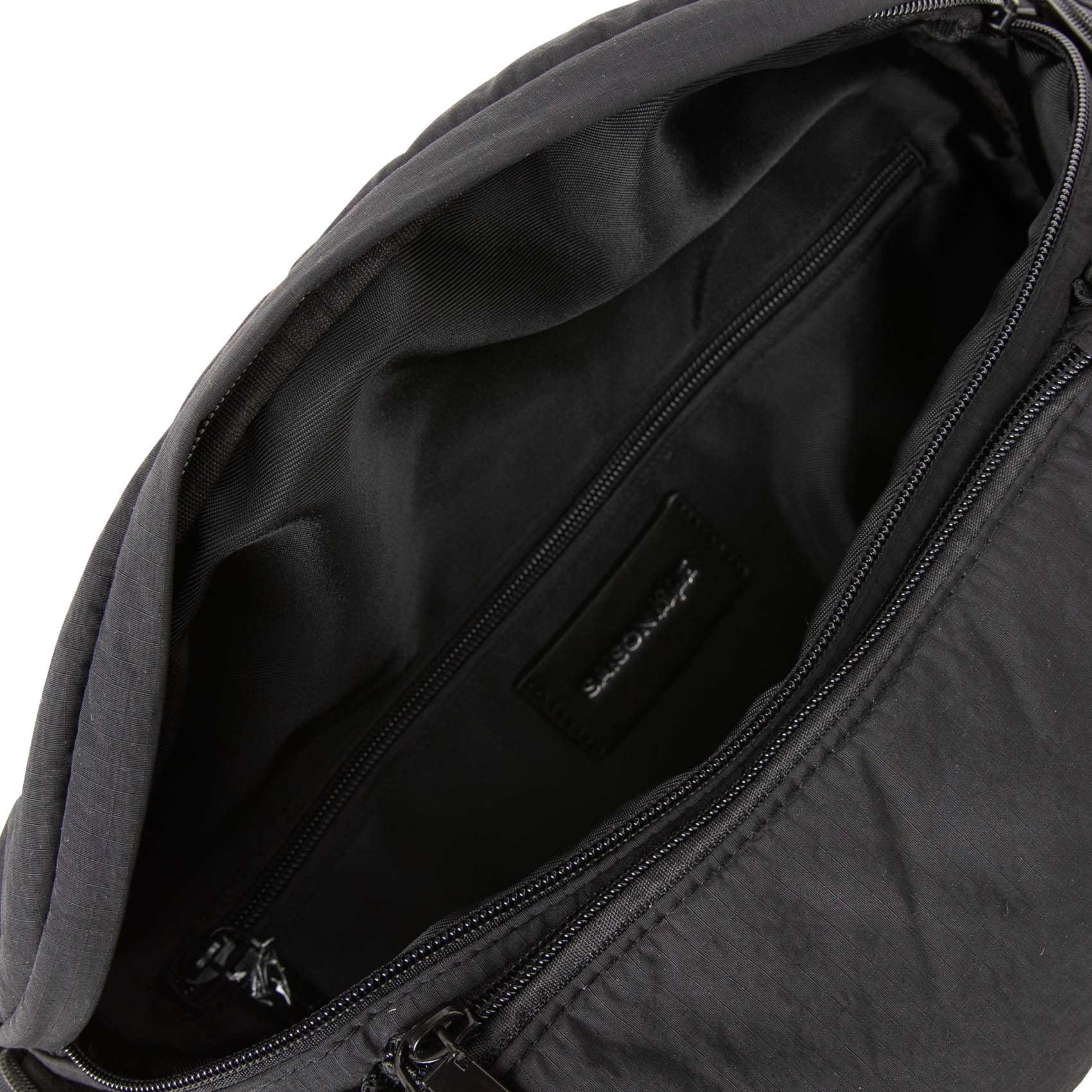 Sac banane rembourré | Noir