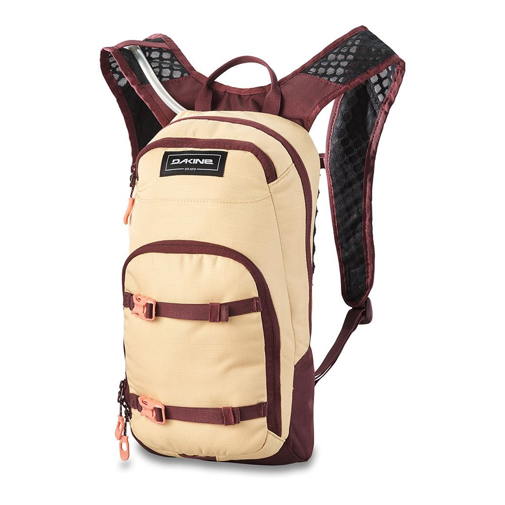 Dakine SESSION 8L - Sac d'hydratation Femme ochre/port