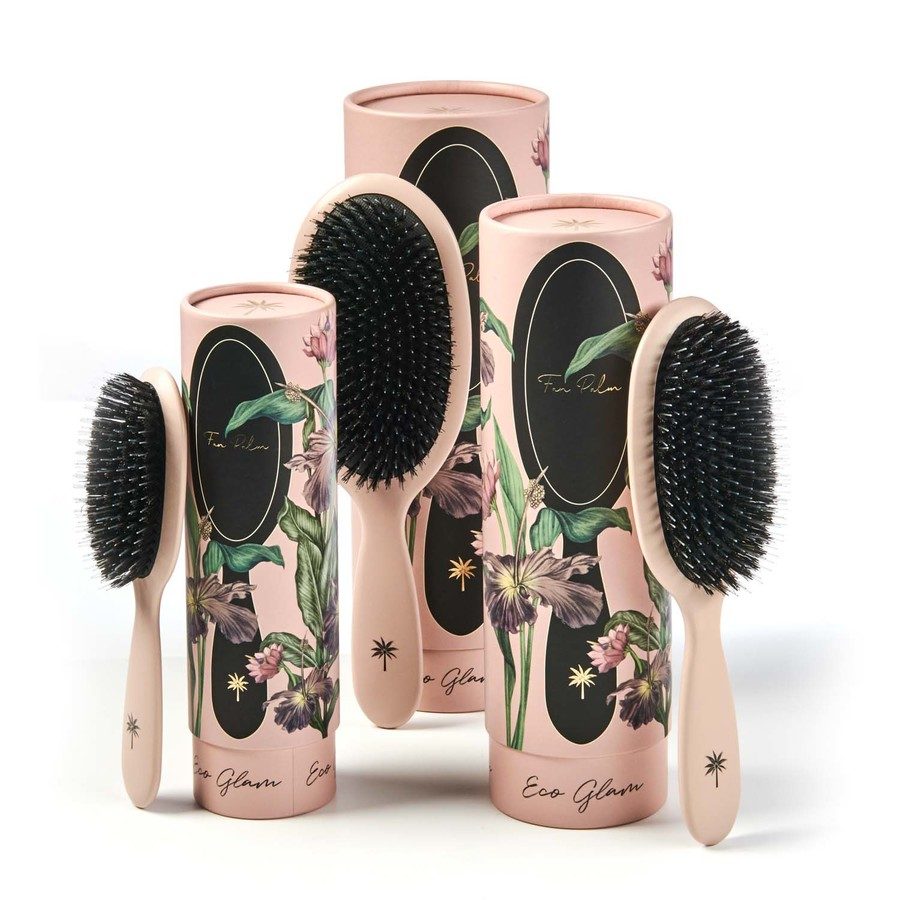 Fan Palm Nylon Brush Eco Glam Medium