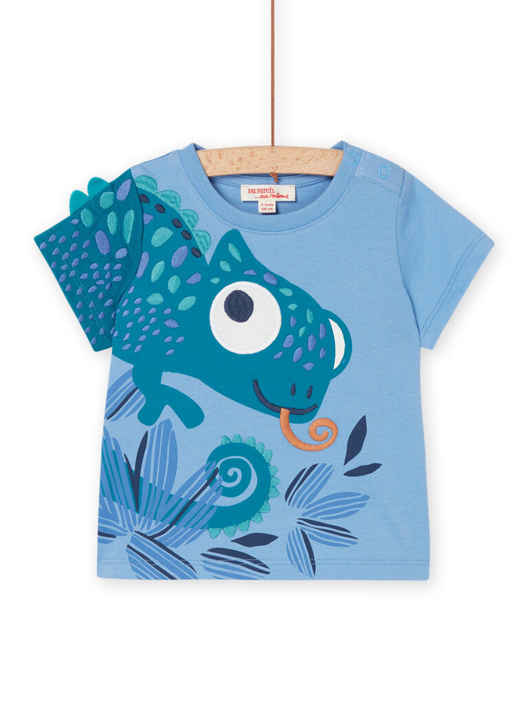 T-shirt à manches courtes à animation dinosaures