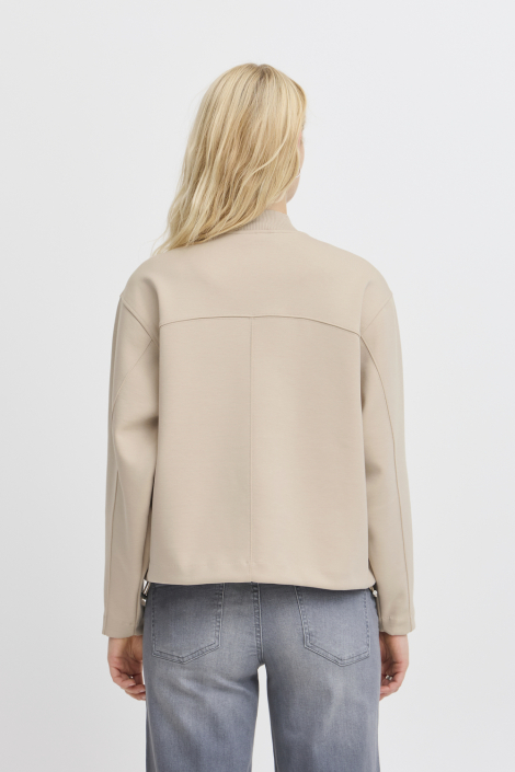 Ichi beige dames vest