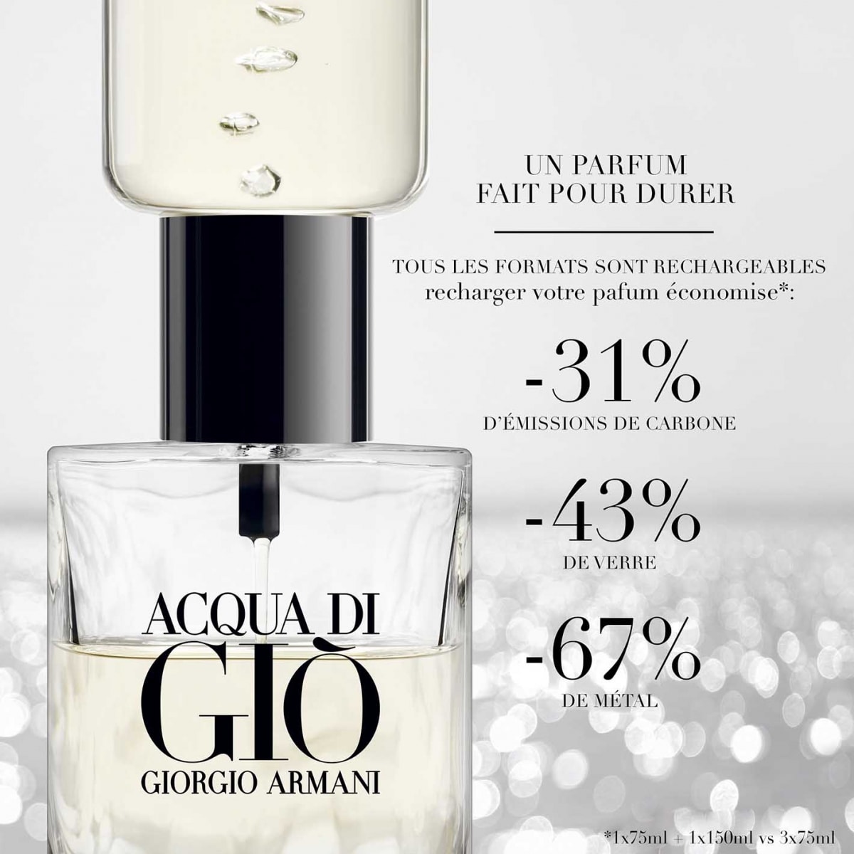 GIORGIO ARMANI Acqua di Giò Eau de Parfum - Flacon Recharge