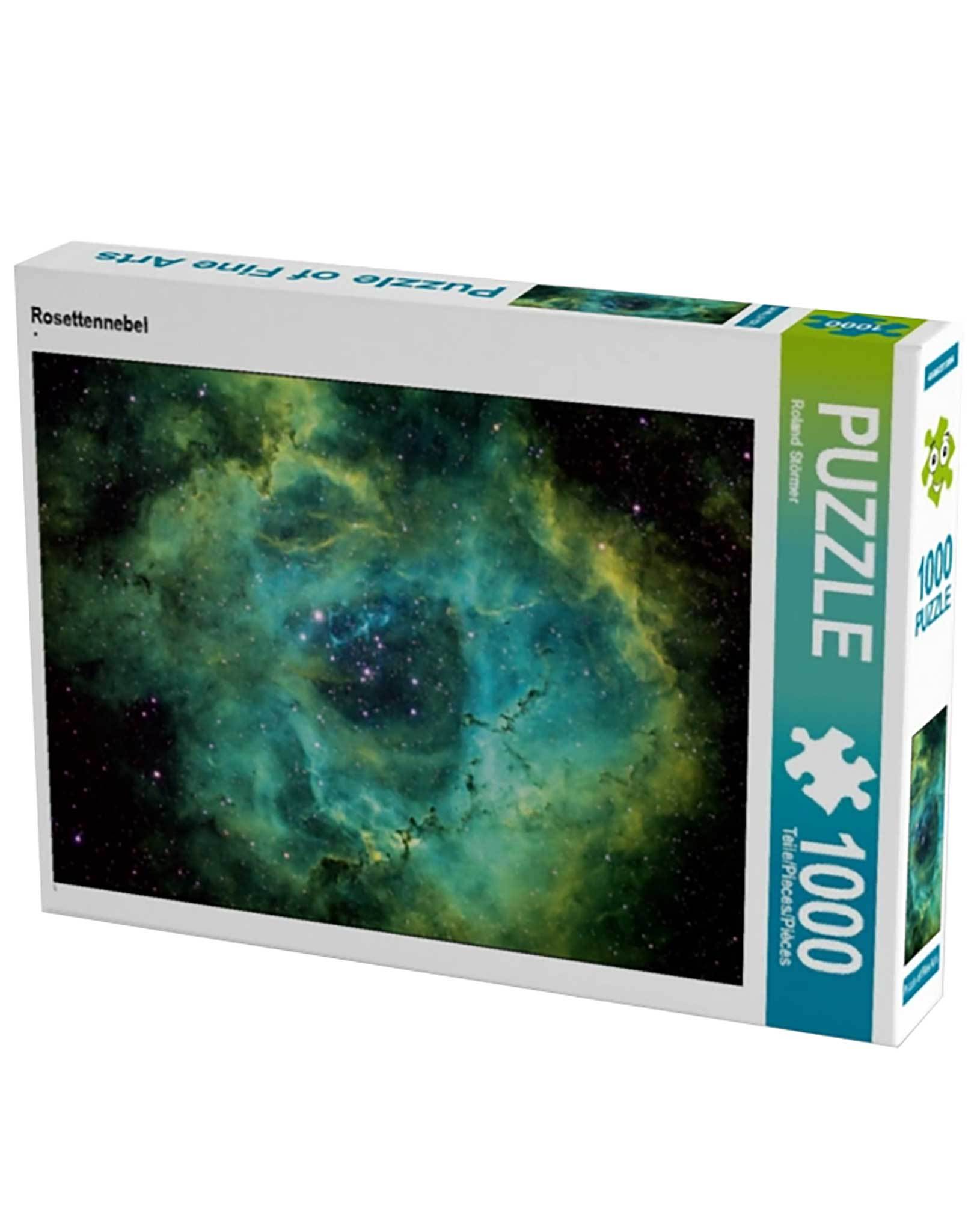 CALVENDO Wissenschaft - CALVENDO Puzzle Rosettennebel 1000 Teile Lege-Größe 64 x 48 cm Foto-Puzzle Bild von Roland Störmer