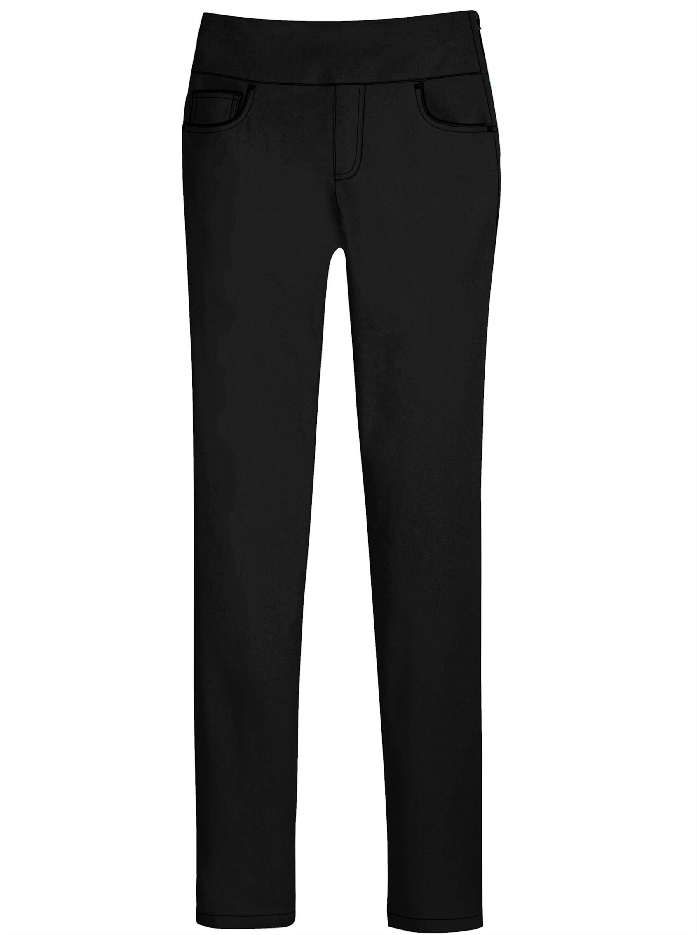 5-Pocket-Hose in schwarz